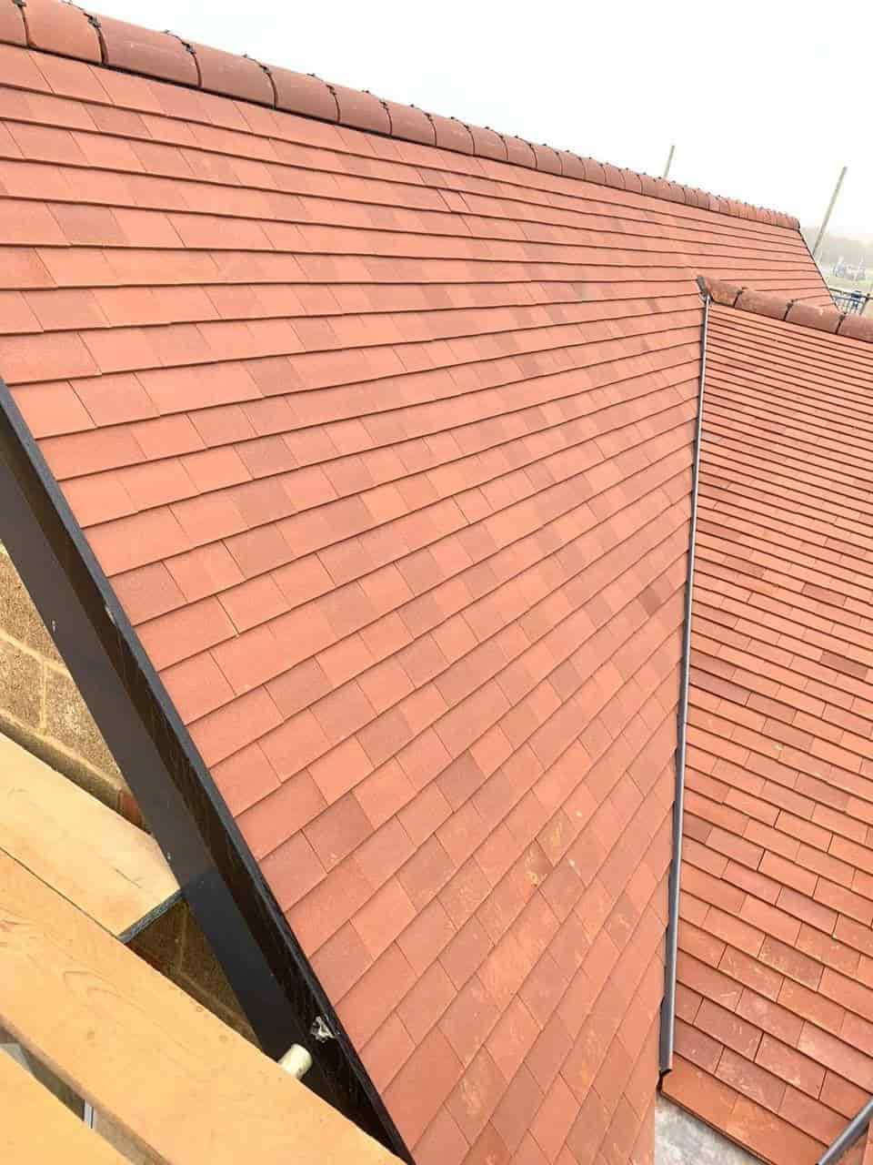 This is a photo of a new build roof installed in Hawkhurst, Kent. Works carried out by Hawkhurst Roofing