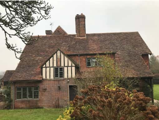 This is a photo of roof that has been installed in Hawkhurst, Kent. Works carried out by Hawkhurst Roofing